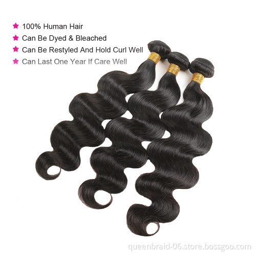 Brazilian Body Wave Human Hair Bundles Virgin Hair 100% Unprocessed  Remy Weave Extensions Human Hair Weave Bundles Bundles